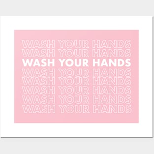 Wash your hands Posters and Art